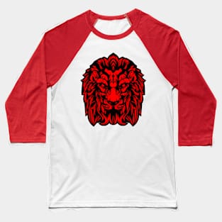 Lion head illustration Baseball T-Shirt